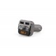 Car kit Bluetooth & FM transmitter Tuadia BT20, priza USB 2.4 A