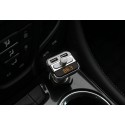 Car kit Bluetooth & FM transmitter Tuadia BT20, priza USB 2.4 A