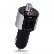 Car kit Bluetooth & FM transmitter Tuadia C27A , priza USB 3.4 A